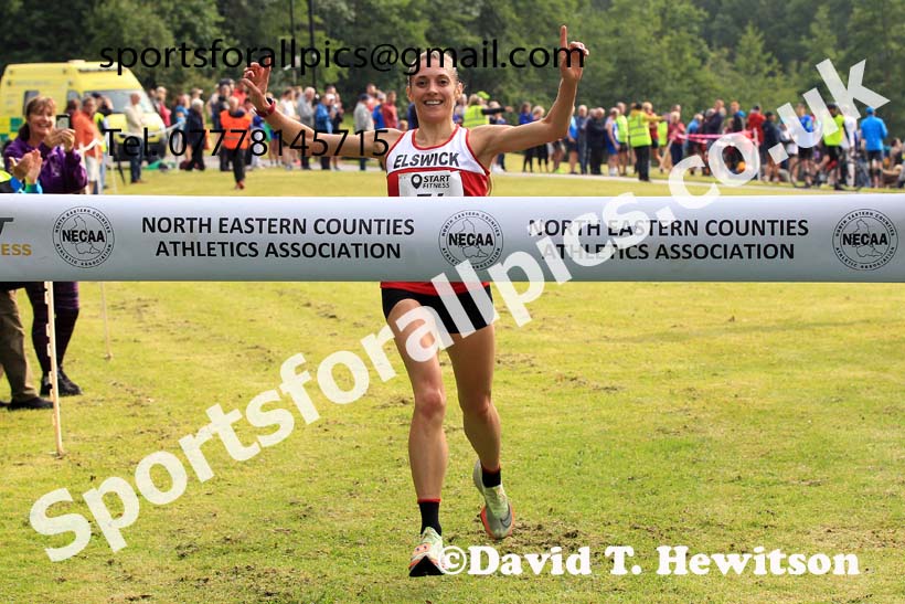 Womens and Mens Over-50s 2023 Sunderland 5k Road Race, July 20th.  Photo: David T. Hewitson/Sports for All Pics